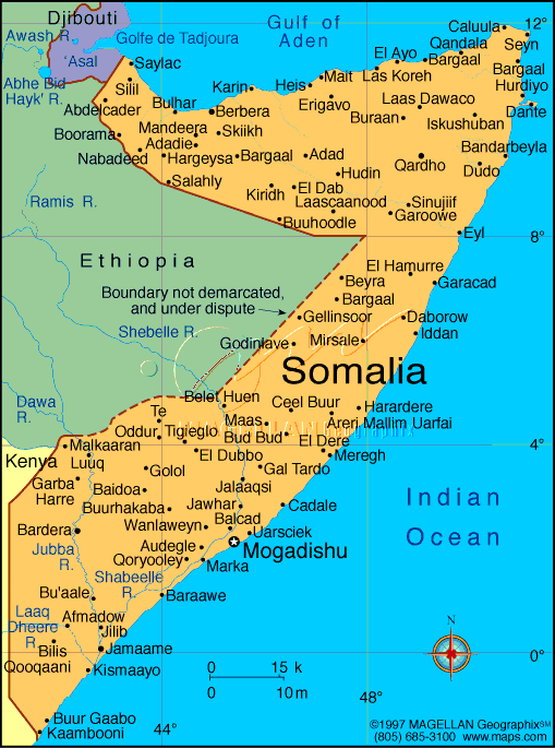 map of somalia in africa. of Somalia whose economy