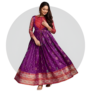 Shop Women's Ethnic Gowns Online at StriWears Fashion & Lifestyle