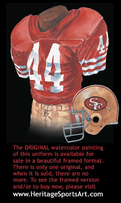 San Francisco 49ers 1984 uniform