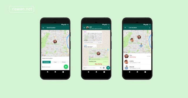 Cara Share Lokasi di Whatsapp Dengan Mudah
