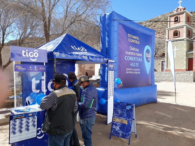 Das Internet ist mit 4 G LTE das schnellste, was Bolivien zu bieten hat.