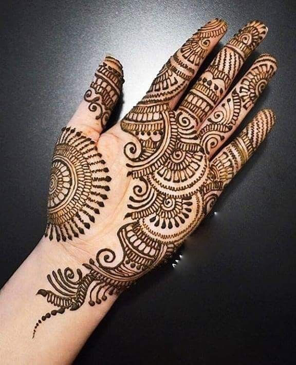 100 Latest New Mehndi Designs 2019 For Hands Fancy Fashion Points