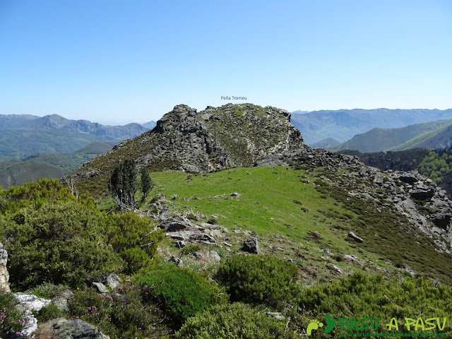 Vista de la Peña Tromeu