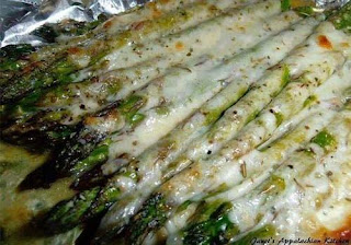 Cheesy Baked Asparagus