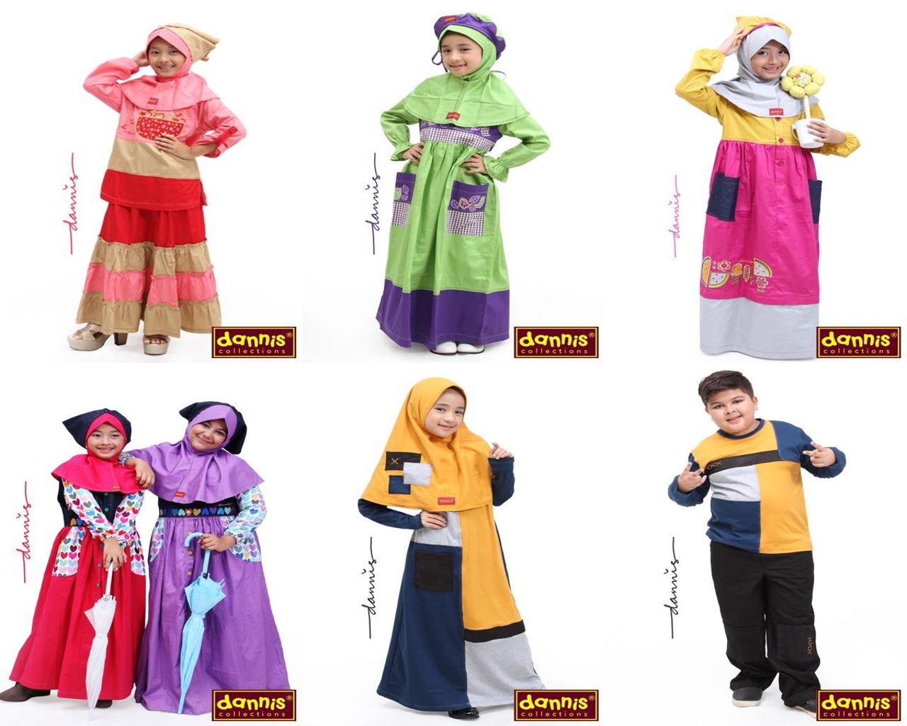 Katalog Dannis 2017 Baju Muslim Anak (BMA) - www.MbakDenok.com