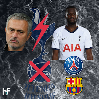 Ndombele en froid avec Mourinho veut quitter Tottenham