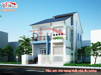 Chọn màu sơn nhà tphcm đẹp cho ngoại thất nhà thêm ấn tượng