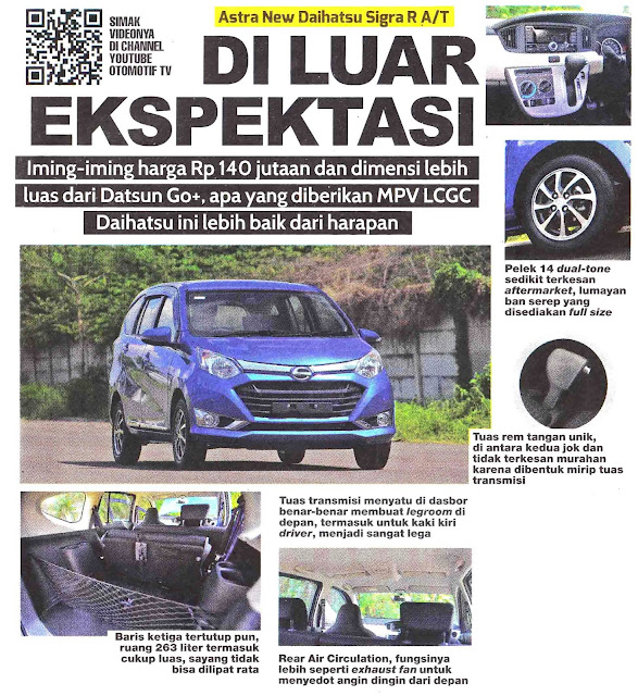 Astra New Daihatsu Sigra R A/T