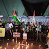 Aksi Solidaritas Jurnalis di Gaza  -Koalisi Jurnalis Sulawesi Selatan