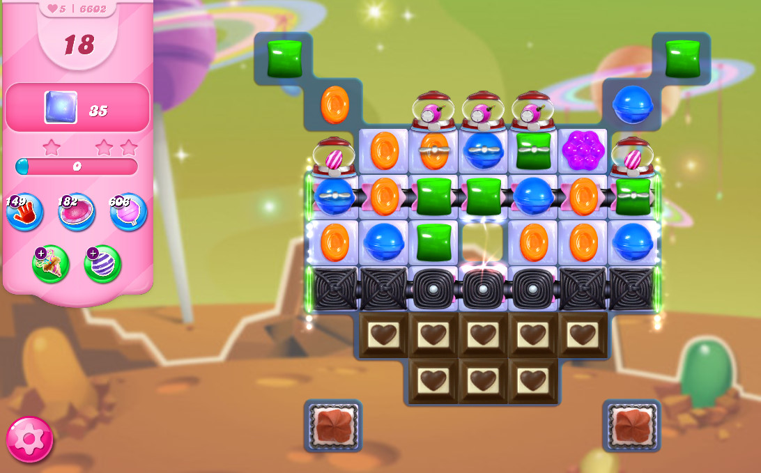 Candy Crush Saga level 6602