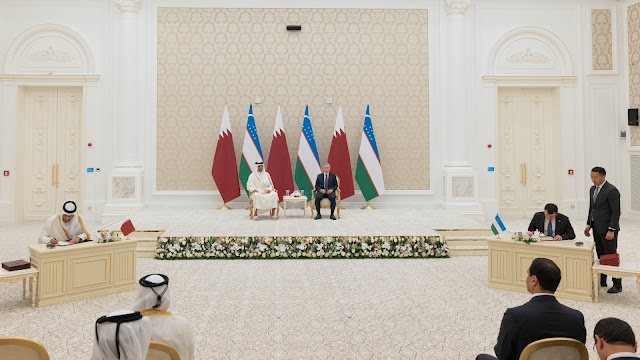 قطر وأوزبكستان