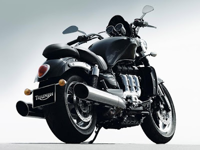 2010 Triumph Rocket III Roadster Rear View