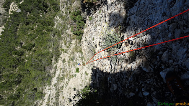 Vía Ferrata Penya del Figueret en Alicante. Serra de la Gralla