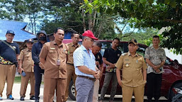 Bupati Bengkayang mengecek kesiapan Acara Maka' Ka Pongkot 