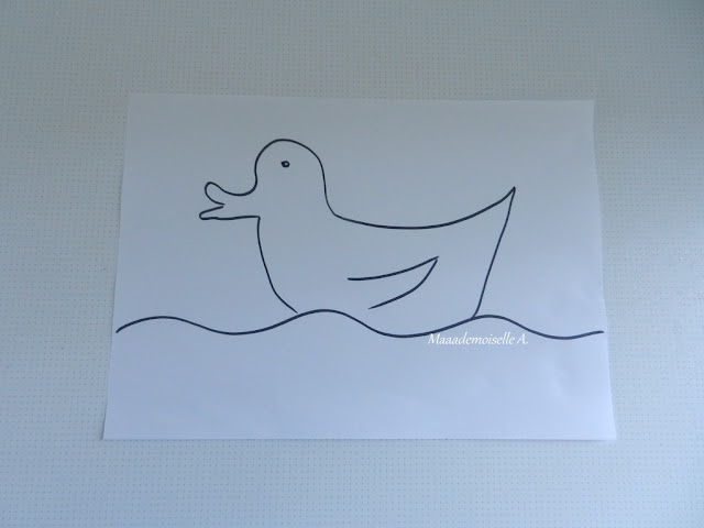 || Activité : Réaliser un canard en collage