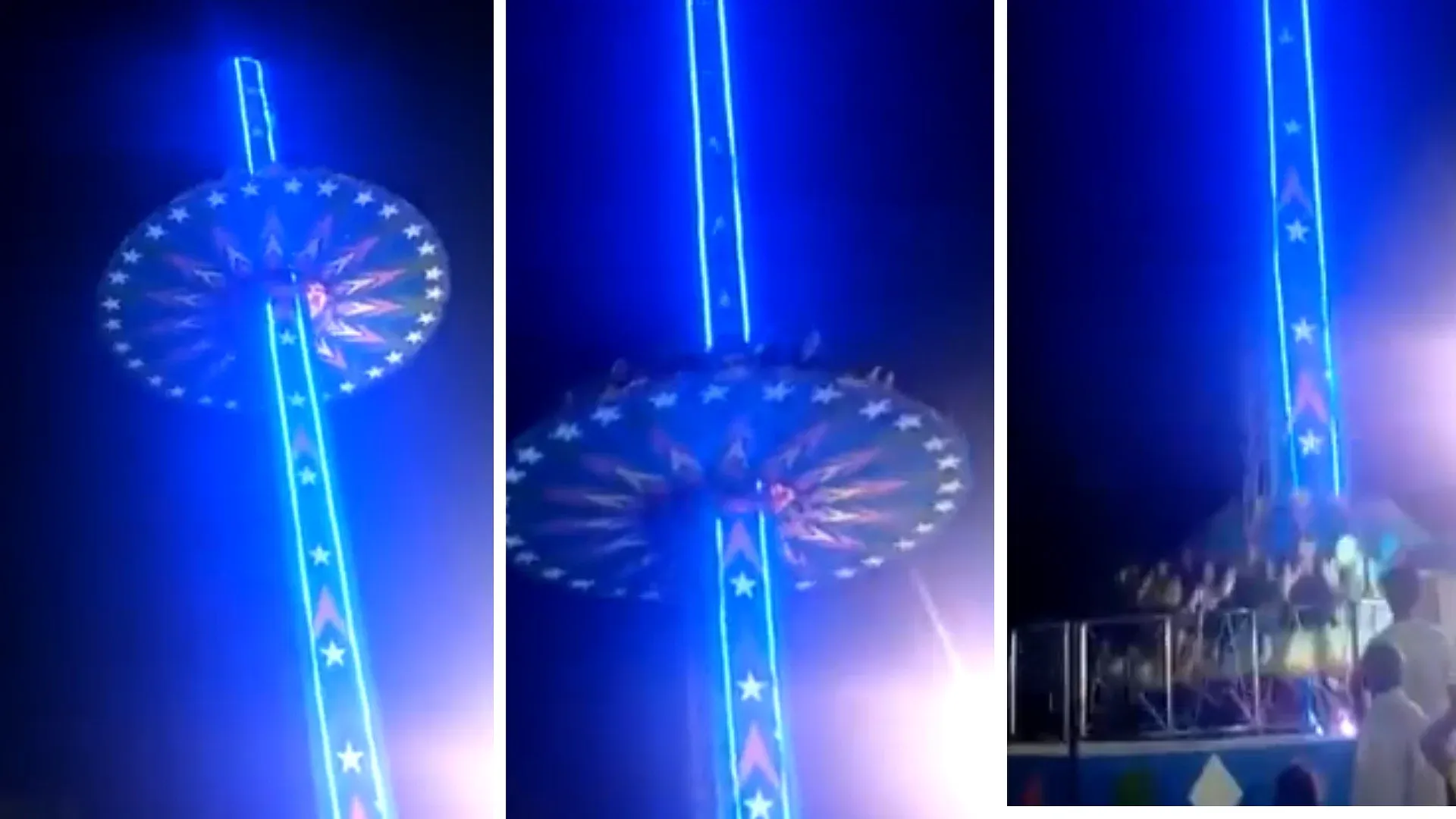 Swing Crashes At CrowdedVideo Goes Viral On the Internet