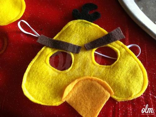 Make Your Own Angry Birds Felt Masks