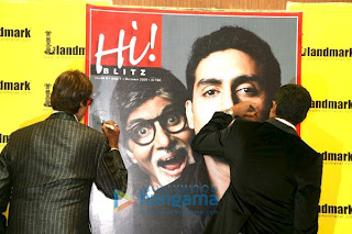 Big B and Abhishek Photo