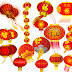 PSD Cliparts - Chinese Lanterns - Images