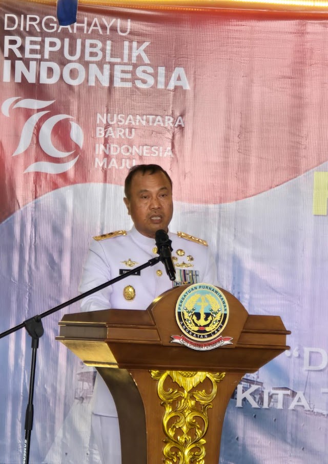 SMK Pelayaran  Dan SMK Hang Tuah 1 Ikuti Upacara Peringatan HUT KE-79 Kemerdekaan RI Tahun 2024