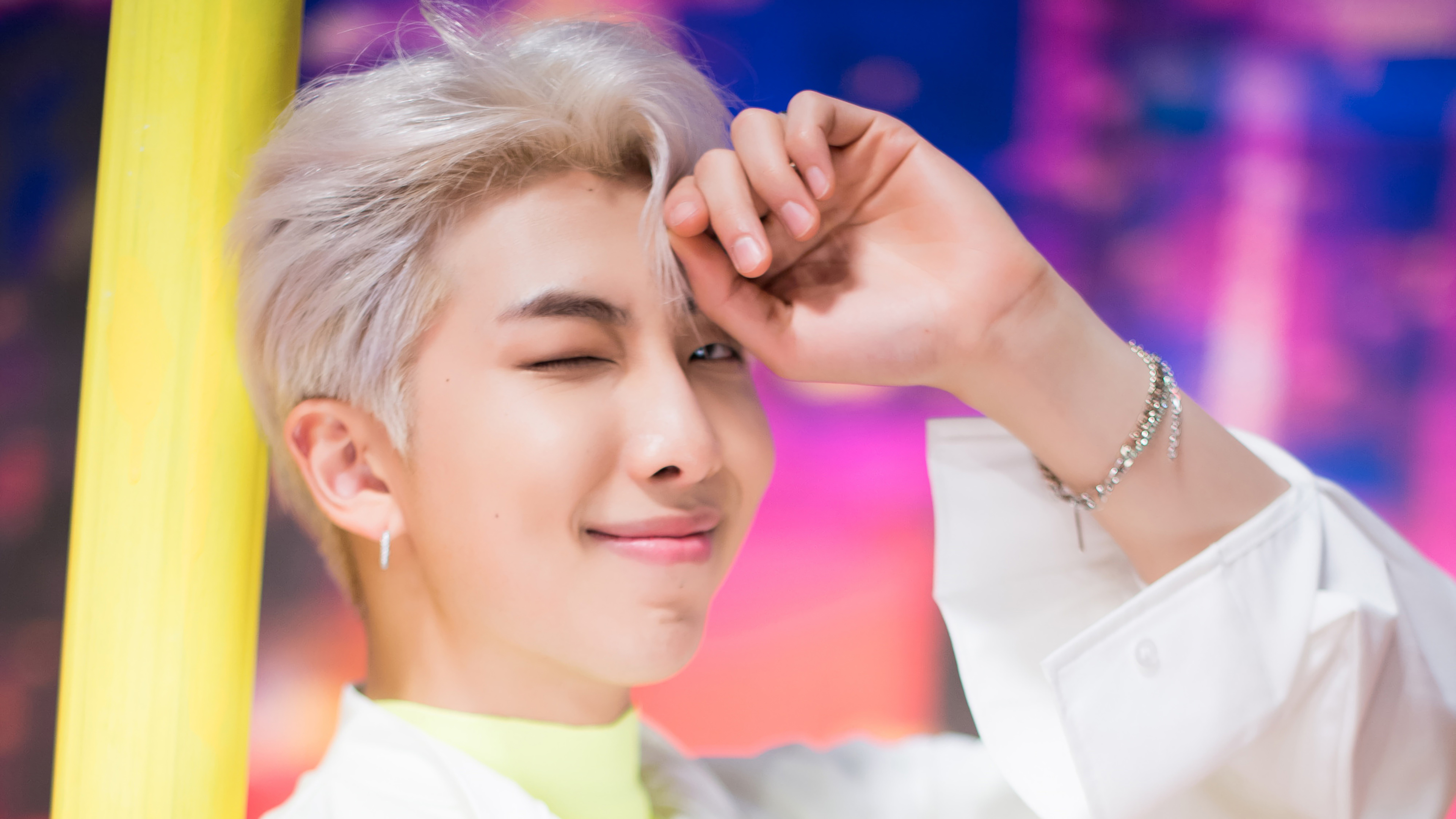 RM BTS  Boy  With Luv  4K 94 Wallpaper 