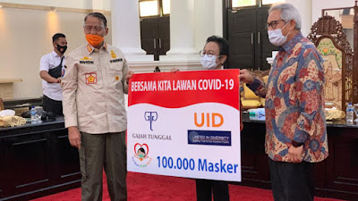 Yayasan Upaya Indonesia Damai Salurkan Bantuan Untuk Covid-19 Di Banten 