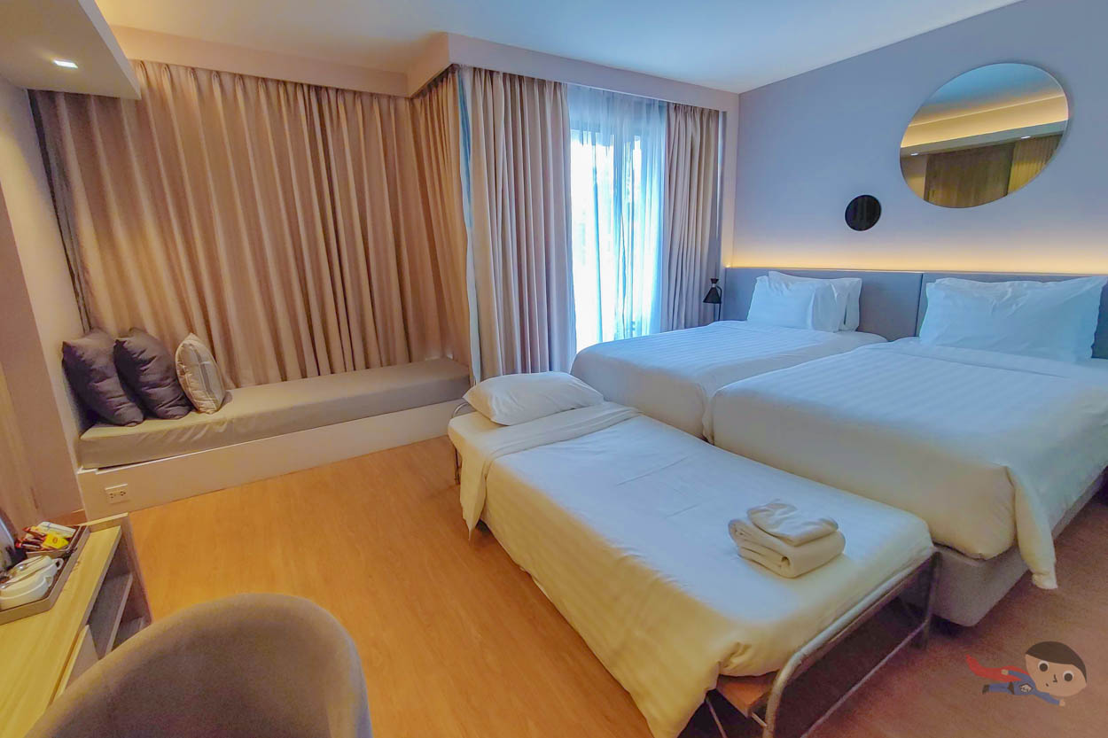 Standard Room with 2 Twin-Sized Beds of Hotel Aster