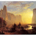 Bierstadt, Albert - Yosemite Vadisi, Yellowstone 