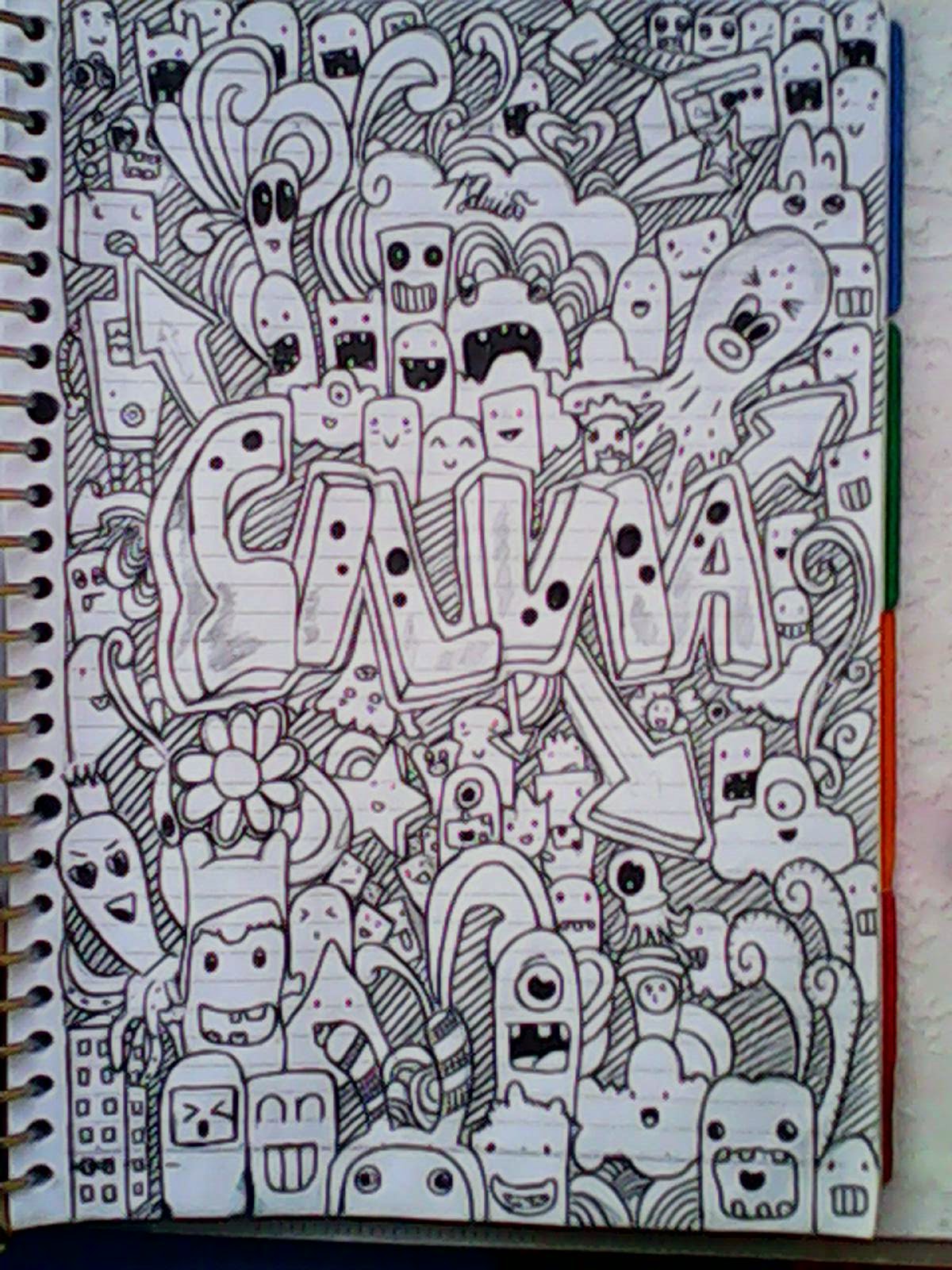 Gambar Doodle Sederhana Gambar Doodle Sederhana Gambar Kocak Banget