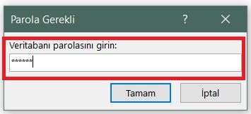 MS Access Veritabanını Şifreleme