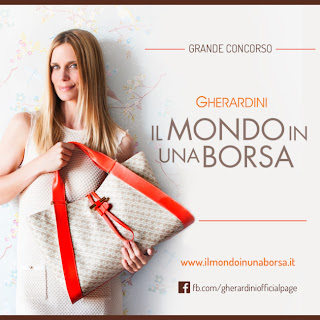 Logo ''Il mondo in una borsa e Gherardini ti premia''