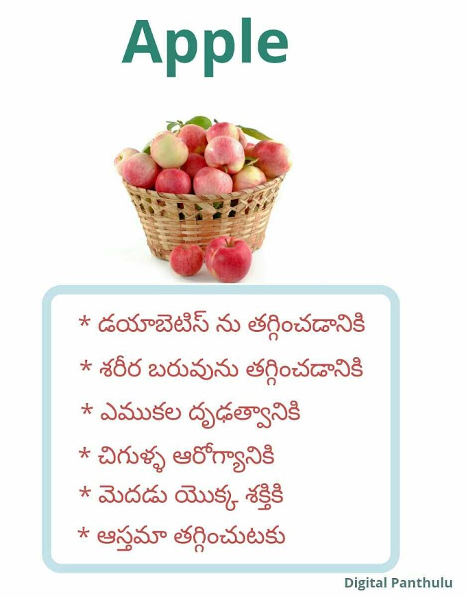 Best 5 fruits for our health in telugu