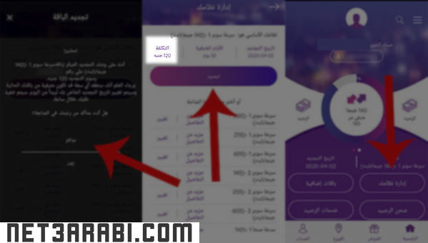 الشركة المصرية للاتصالات الاستعلام عن الفاتورة من الموبايل