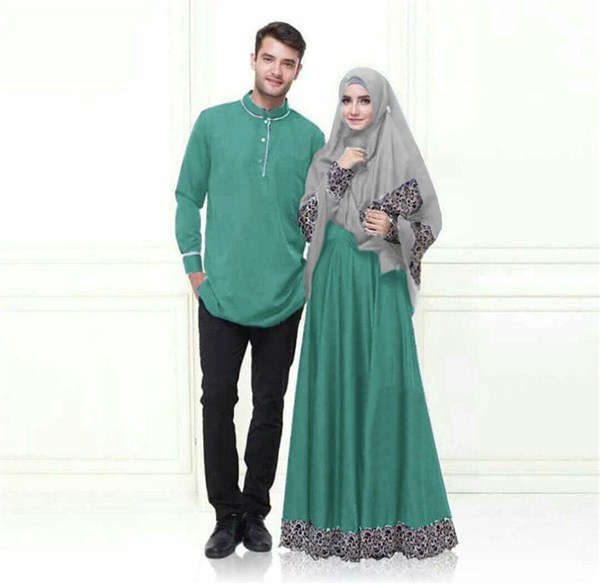Model Baju Muslim Couple Suami istri dan Pasangan Terbaru 2017/2018