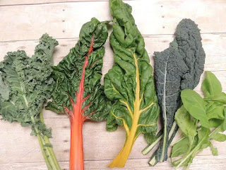Leafy green vegetables for eyesight