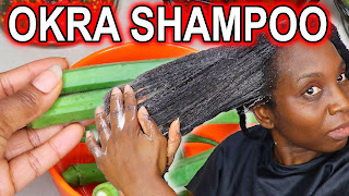 How to Make Okra Shampoo for Dandruff, Hair Loss and Shiny Hair | DiscoveringNatural