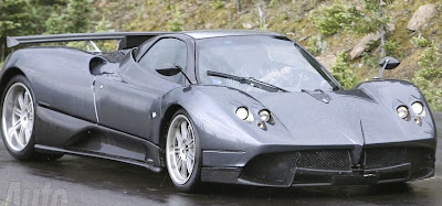 Pagani C9 -first amazing spy pictures