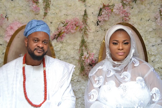 Senator Buruji Kashamu's Daughter,  Sherifatu Abimbola Marries Lagos Big Boy Adekunle Abidemi In Grand Style . (Photos By Idowu Matthew)