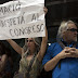 Argentinos Protestan contra medidas de Macri para la AFSCA.