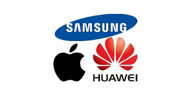 Samsung and Apple threatened by Huawei's growth