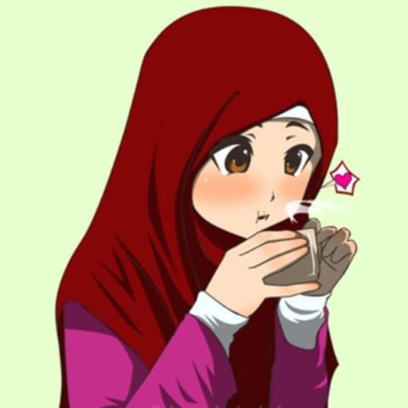 Gambar Wanita Muslimah Berhijab Kartun Gambarpedia