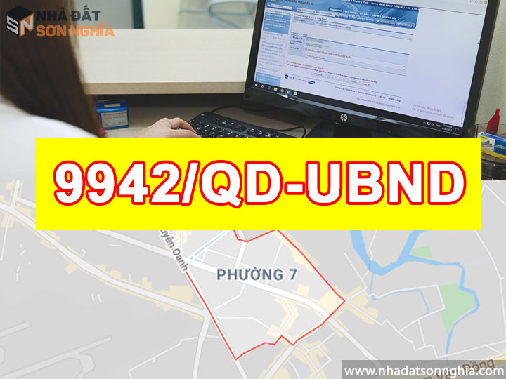 Quyết định số 9942/QĐ-UBND