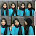 Tutorial Hijab Pashmina Velvet Simple