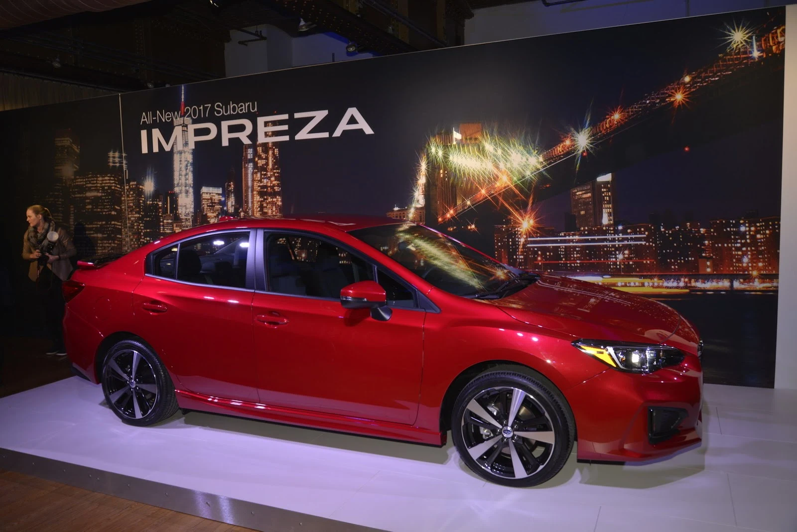 Cận cảnh Subaru Impreza 2017 tại New York Auto Show