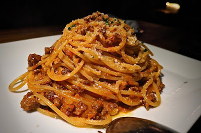 Masa Steak & Hamburg, spaghetti bolognese