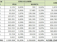 Data Umum Statistik Pegawai Negeri Sipil Juni 2016