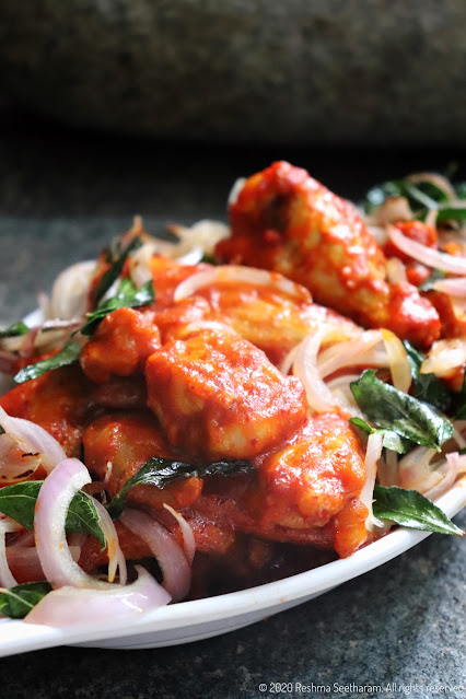 Spicy chicken wings on the stove-top