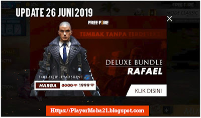 Char Baru Garena Free Fire Rafael Sang Peredam Tembakan