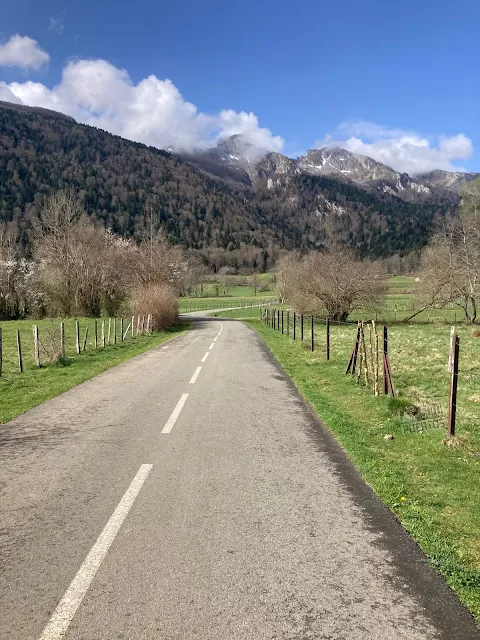 Col Marie Blanque 1.035 m desde Bielle  ( Fr)