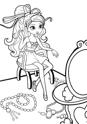 Desenhos da Barbie Polegarzinha para Colorir – Pequena Polegar para Imprimir